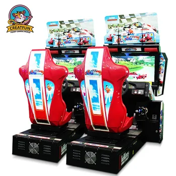 Factory Price Cheap Indoor Car Racing Arcade Coin Operated Video Games ...