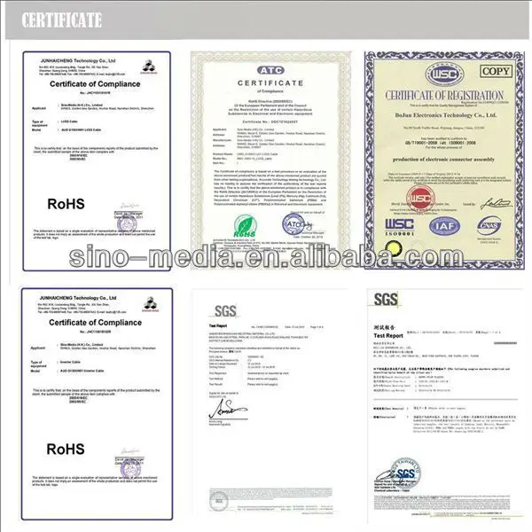 8-Certificate PAGE MODEL 1000