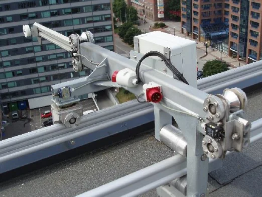 Economic And Smart Bmu Monorail System For Building Window Cleaning ...