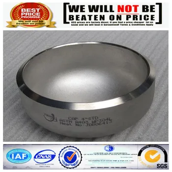 6 Inch Large Steel Pipe Fitting End Cap 6 Inch Large Steel Pipe Fitting End Cap