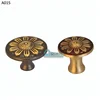 Metal Flower Rustic Kitchen Cabinet Knob