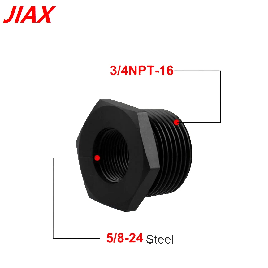 1/228 To 3/416 Aluminum Automotive Oil Filter Threaded Adapter By