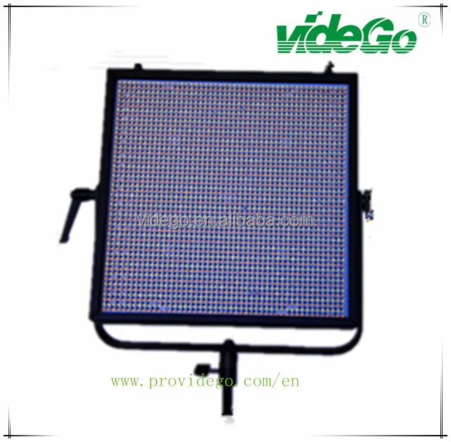 broadcast & video & studio & film use 100W 2400 small lamps 300*300mm dual-color 3200K-5600K videGo led light camera