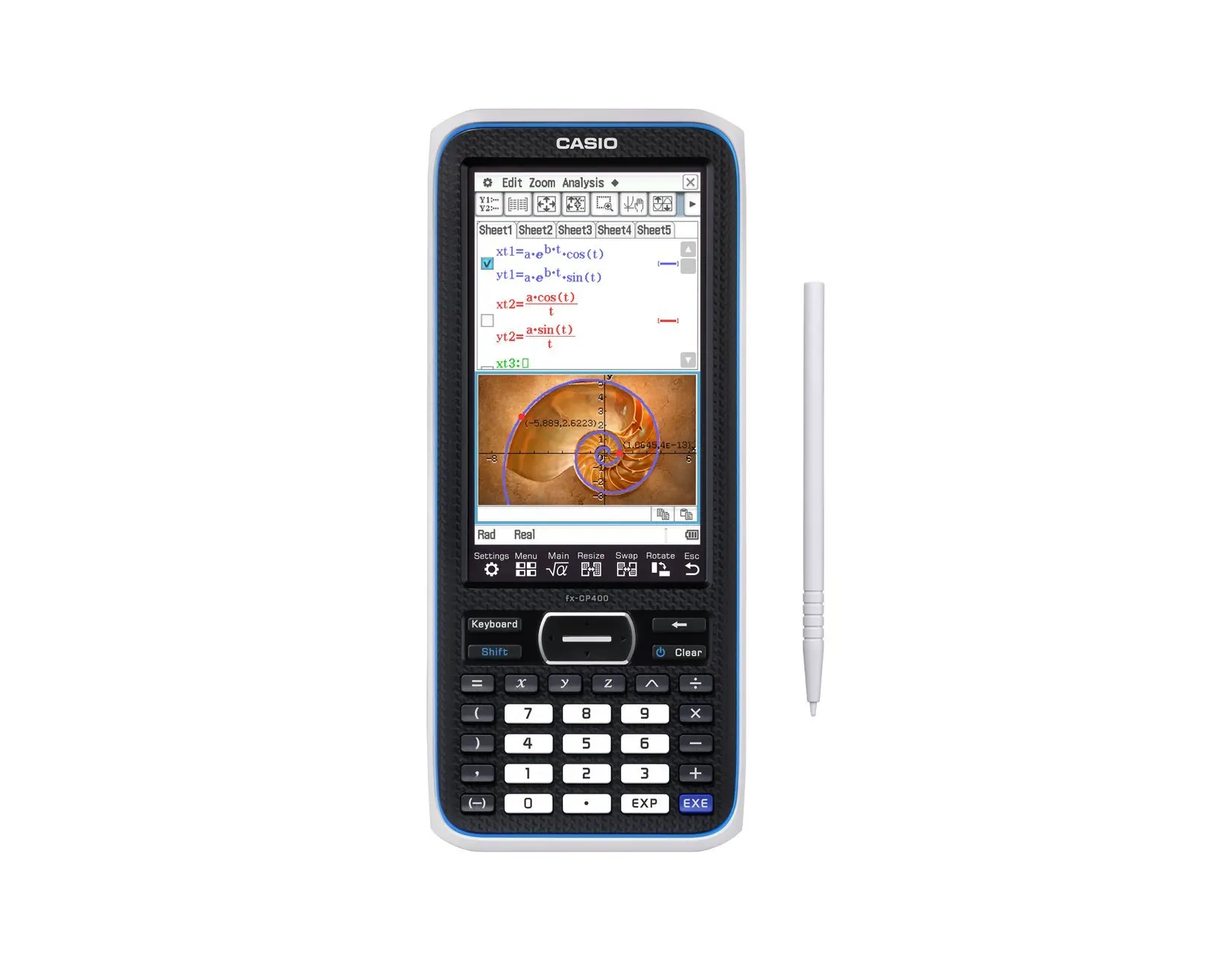 casio touch screen calculator