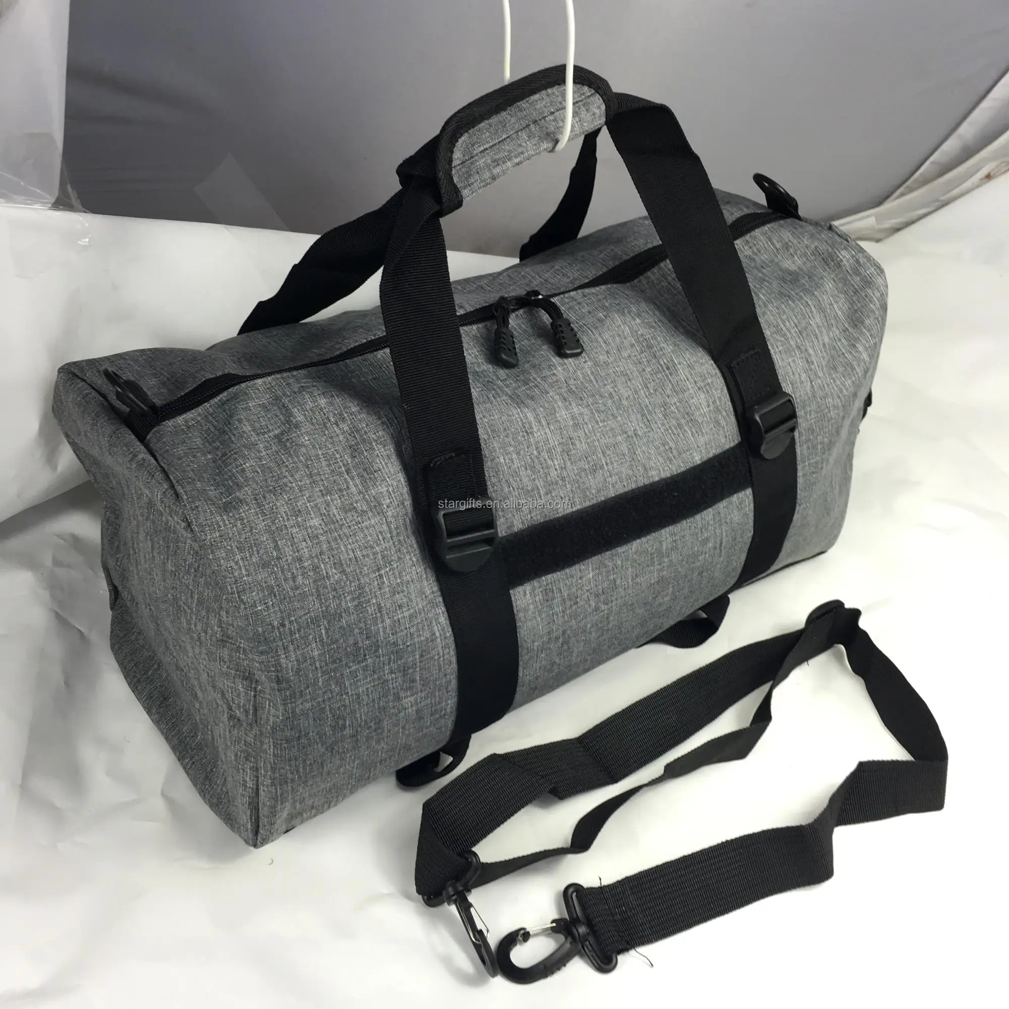 Outdoor Nylon Fabric Fitness Duffle Gym Bag With Shoulder Strap - Buy Duffle Gym Bag,Duffel Gym ...