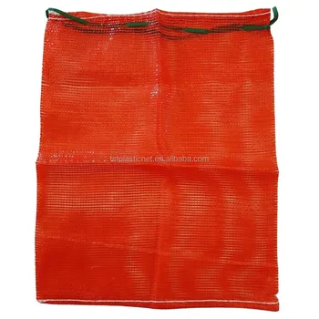 red mesh produce bags