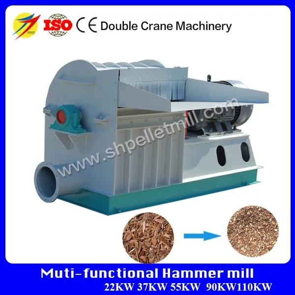 Wood log chips grinding machine sawdust crusher for sale