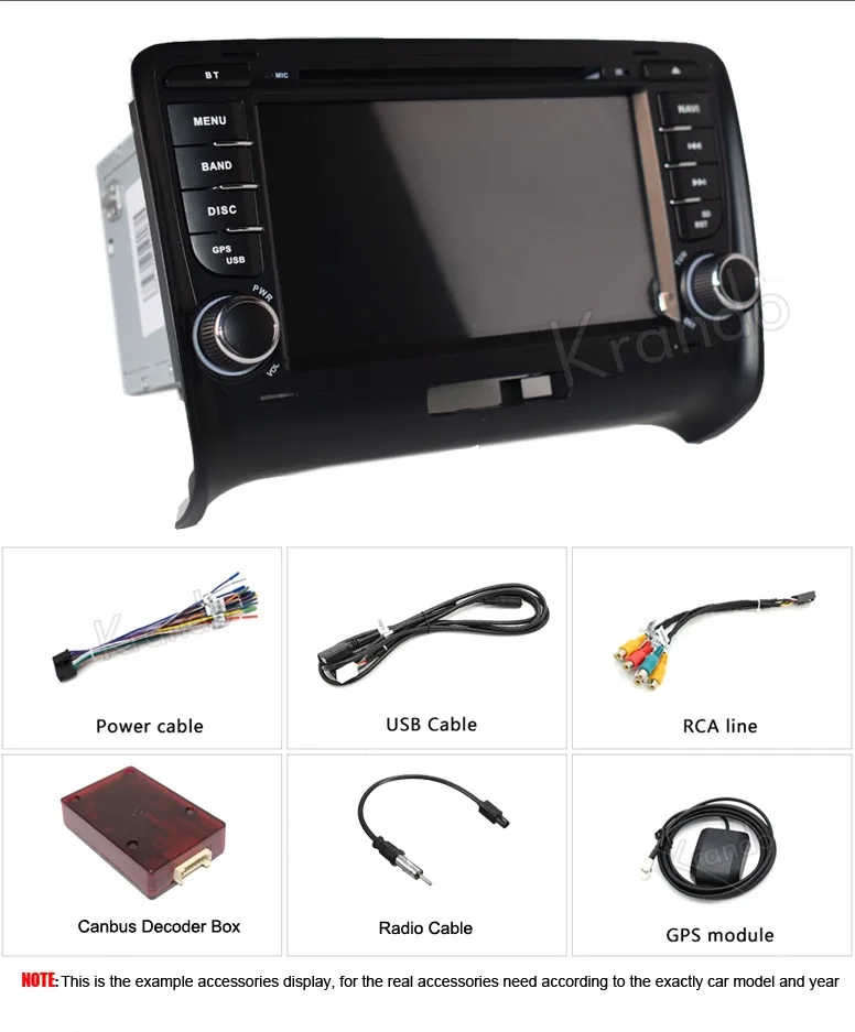 for audi tt car multimedia system