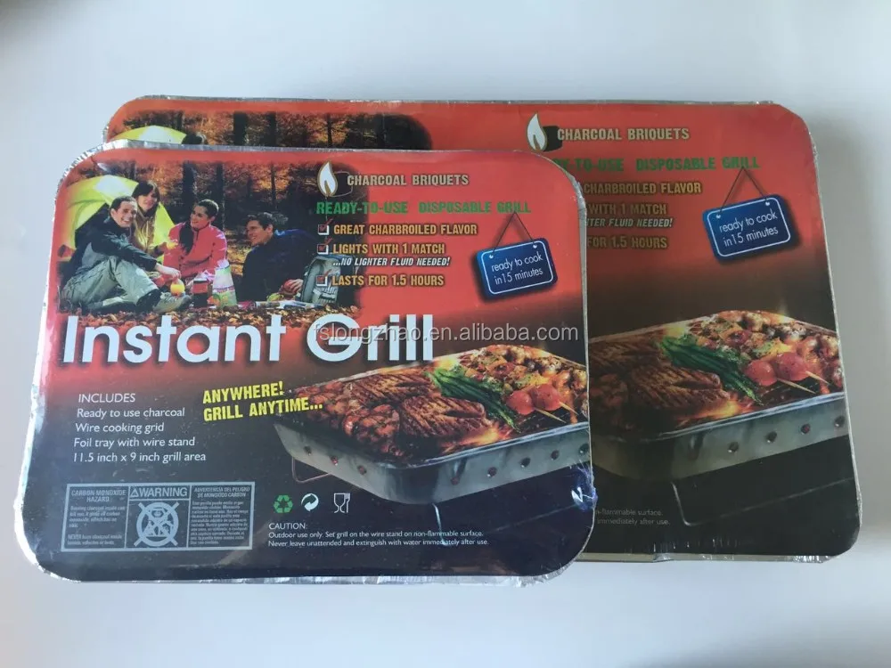 600g/1000g disposable instant grill
