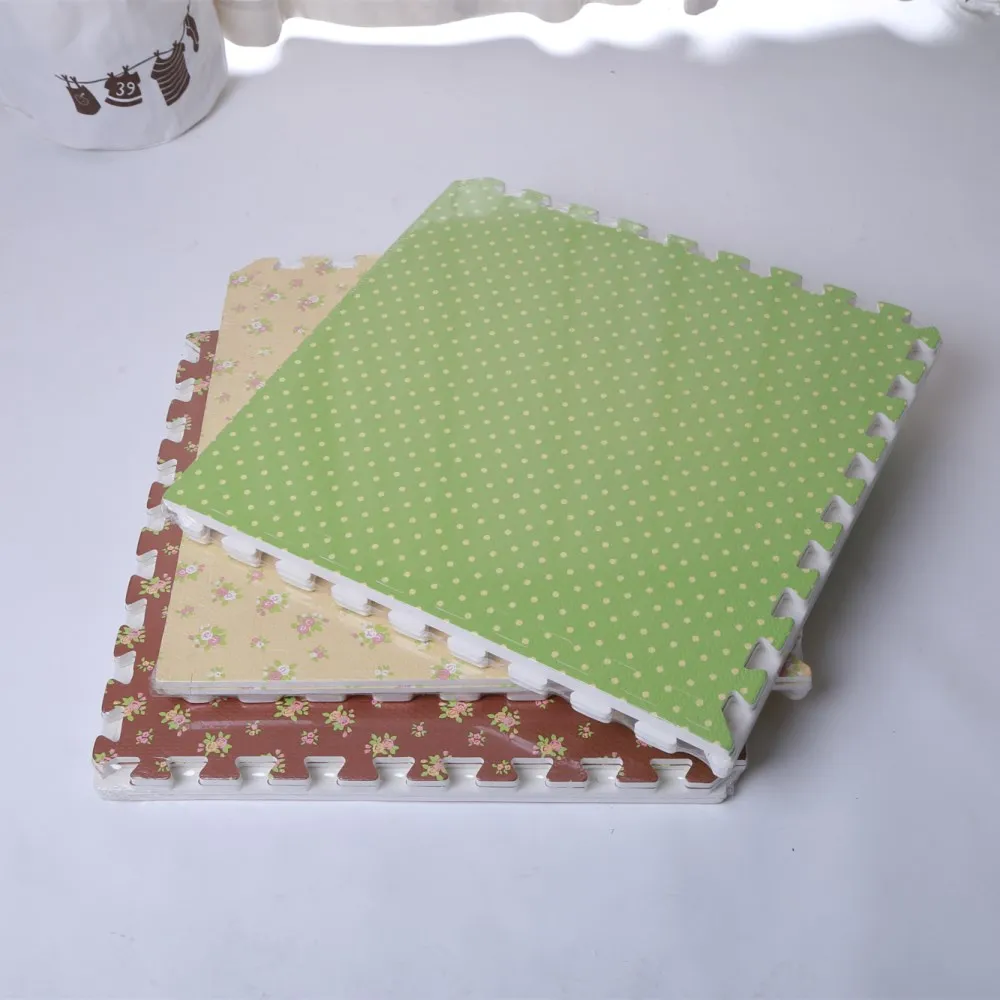 Soft Floor Mat Printing Baby Paly Eva Foam Puzzle Floor Mats Wholesale