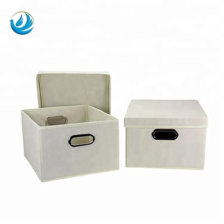 Cajas De Almacenamiento De Tela