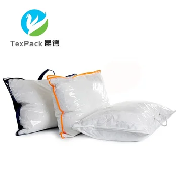 clear plastic blanket storage bags