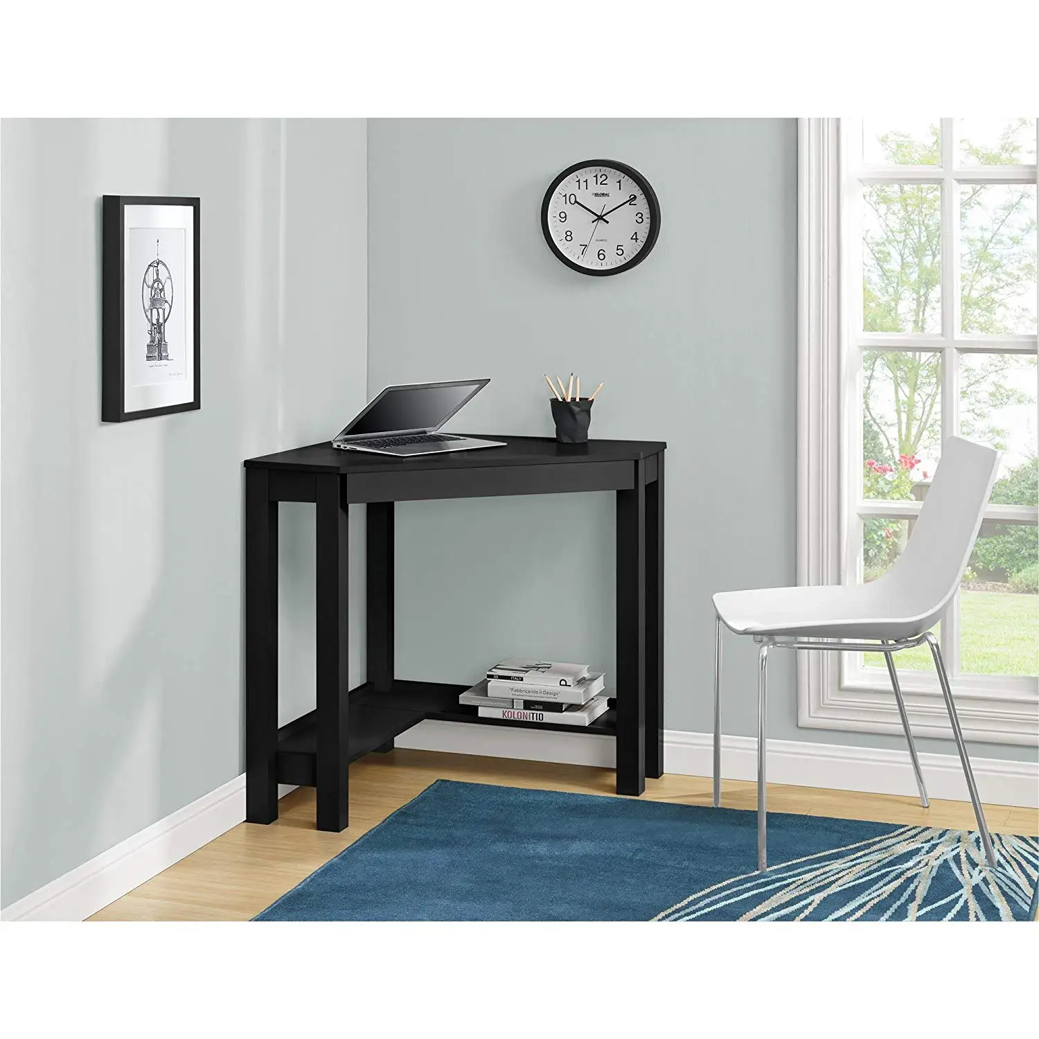 computer desk black 9