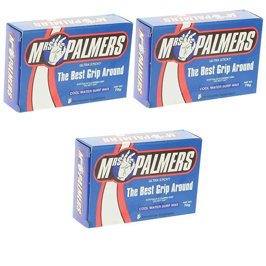 Mrs Palmers Wax Cold Case 84 Surf Wax. 