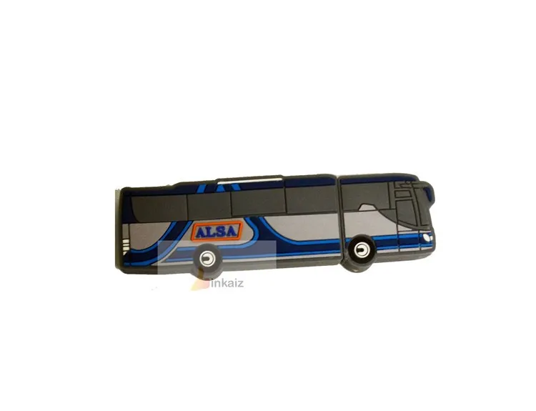 Promotion gifts sticks Customized car taxi school bus Shape usb flash drive PVC USB Drive - ANKUX.COM
