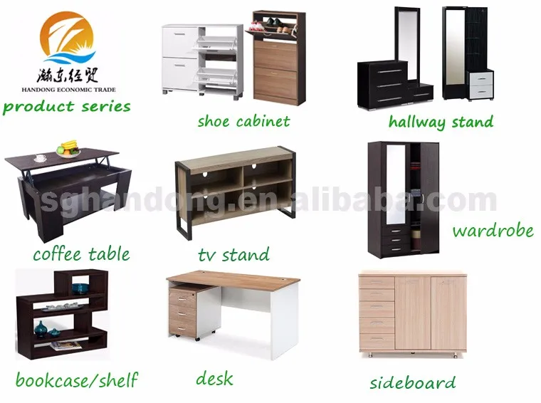 High Gloss Bedroom Furniture Set 3 Door 3 Piece Bedroom Furniture Set