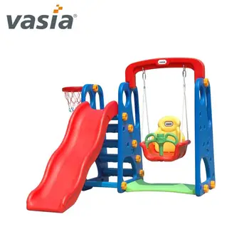 Plastic Small Children Slide And Swing Play Set Vs3 712 Buy Plastic Play Set Children Slide Plastic Slide Swing Set Product On Alibaba Com