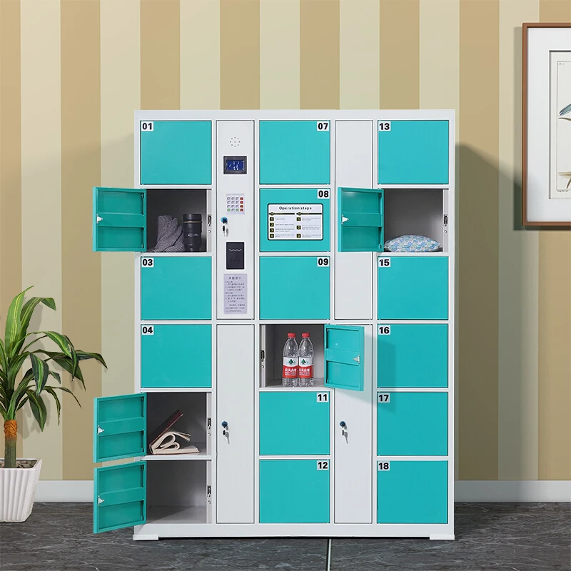 Card Reader Operated Electronic Locker Keyless School Student Gym