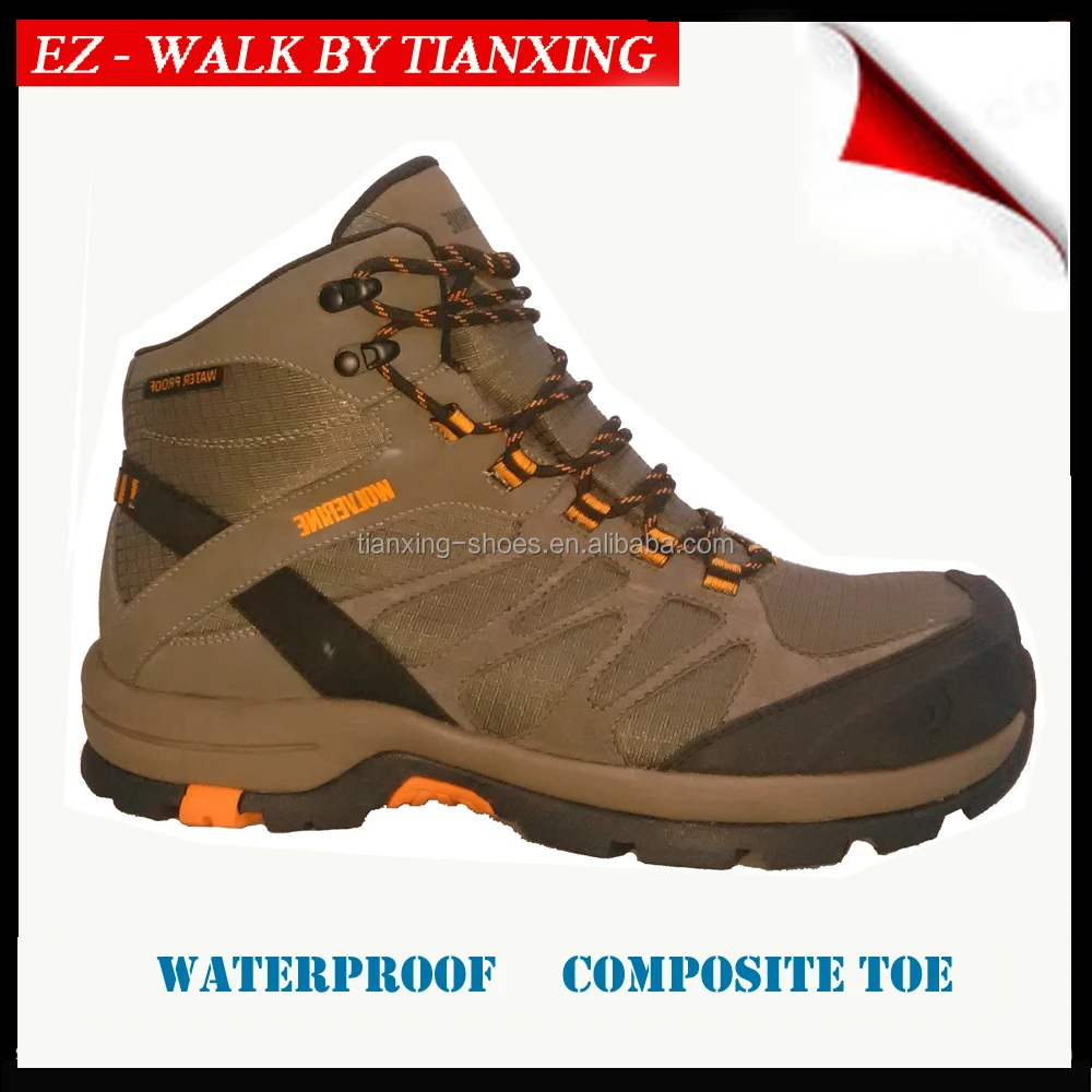 waterproof composite toe safety shoes