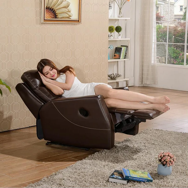 Custom color single seater recliner chair