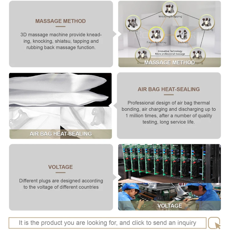 8cm Deep Point Massage Massage Chair