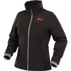 Softshell 12V Heated Motorcycle Jacket Liner Waterproof Thermal Carbon Fiber Black Heated Jacket 5 Zone Heated Gear