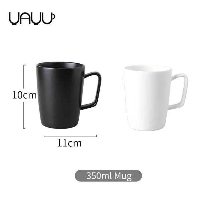 Modern style 350ml multi-colored quality cheap ceramic restaurant coffee mug.jpg