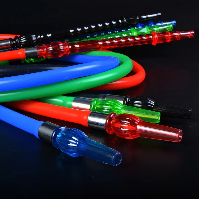 Colorful Disposable Flexible Silicone Shisha Hookah Hose Buy Flexible