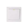 Size 86mm Type Wall Switch Rated Current 16AX Wall Switch For Houses / hospitals .