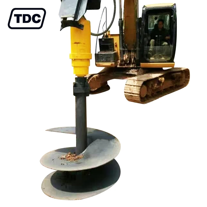Excavator And Truck Mounted Hydraulic Earth Auger Drill Bucket For Sale