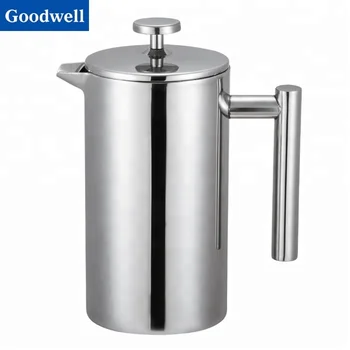 1000ml 34oz High Quality Stainless Steel Double Wall French Press 1000ml 34oz High Quality Stainless Steel Double Wall French Press Coffee Maker
