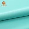 Wholesale price soft pure color plain dyed 93 poly 7 spandex woven fabric for women clothes