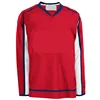 Custom sublimation red color team Ice Hockey Jerseys