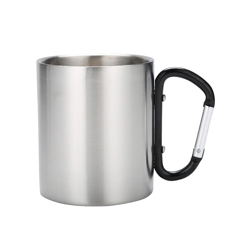 Wholesale hot selling stainless steel  coffee mug, factory custom Eco-friendly Promotional Gift Plastic Coffee Mug Cup