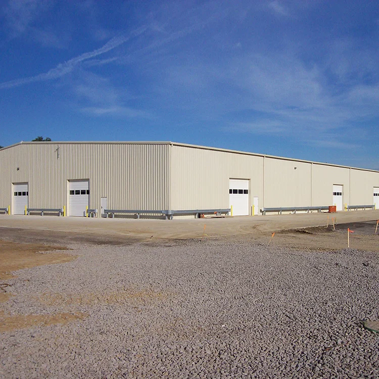 Construction structural steel warehouse building