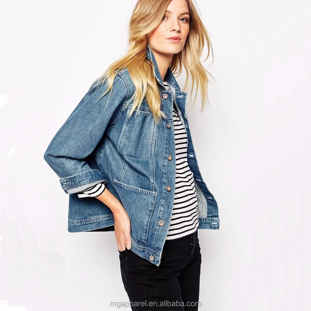 jean jacket womens clothing