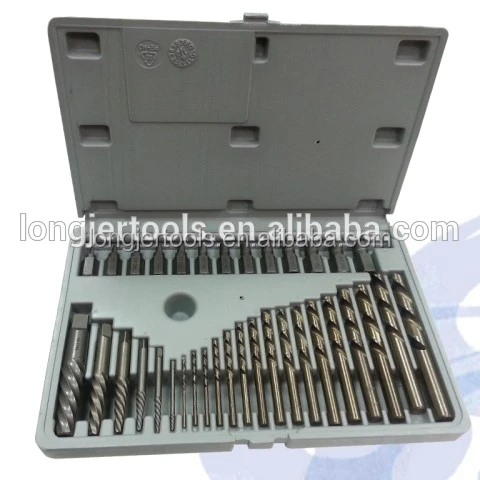 Kobalt Screw Bolts Steel Drill Bits spiral Extractor Set Power Tools Accessories