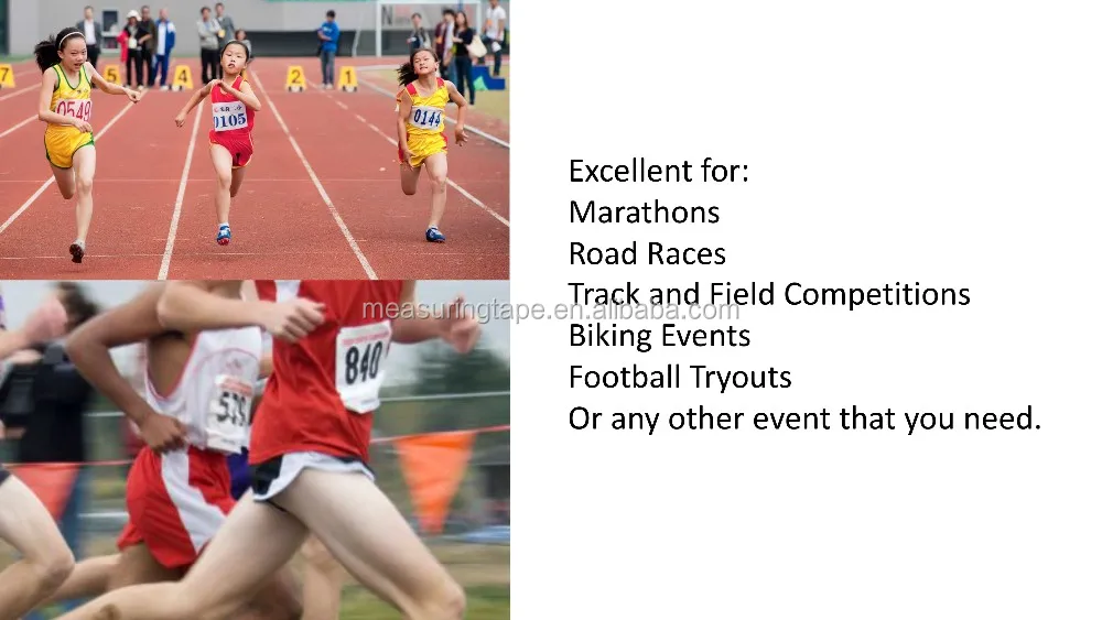 Marathons/road Races/track And Field Competitions Original Customized