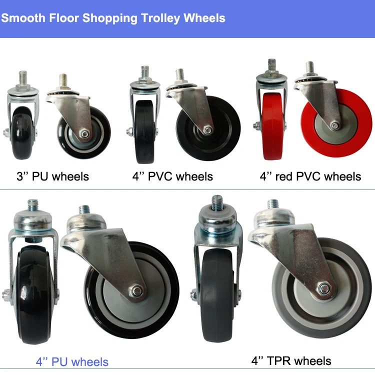 Shopping Cart Wheel With Stopper Brake Buy Shopping Cart Wheel With