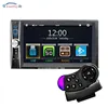 2 Din Car Radio MP5 Player 6.6" Touch Screen Bluetooth Phone Stereo Radio FM/MP3/MP4/Audio/Video/USB Auto Electronics In Dash