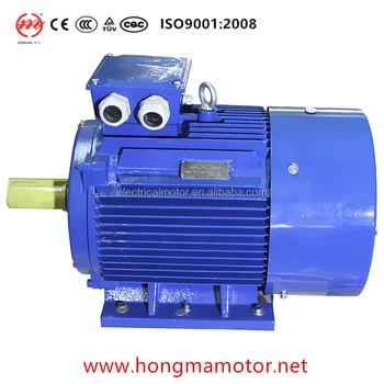 120 Hp Electric Motor 90kw 6 Pole Induction Asynchronous Motor - Buy ...