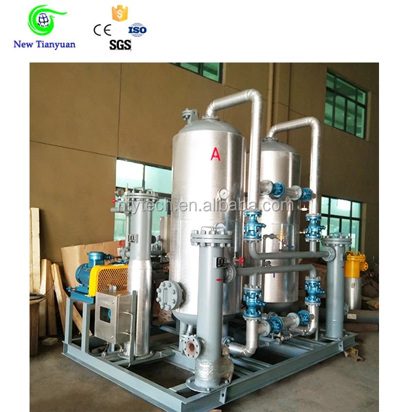 Ab Tower Gas Dehydration Unit With Regeneration Gas Drying Process