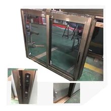 Mais recente produto da china vidros duplos janela deslizante de alum&iacute;nio reflexivo