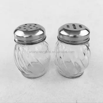 glass spice jars with stainless steel lids