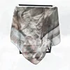 High quality 100% real silk scarves digital printing chiffon scarf