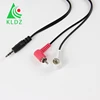 Hot three-pole audio head One point two audio video line one side 3.5mm dc power jack