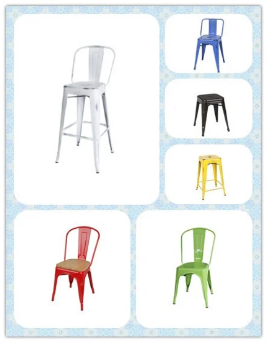 French Metal Garden Restaurant Galvanized Outdoor Chairs Buy French