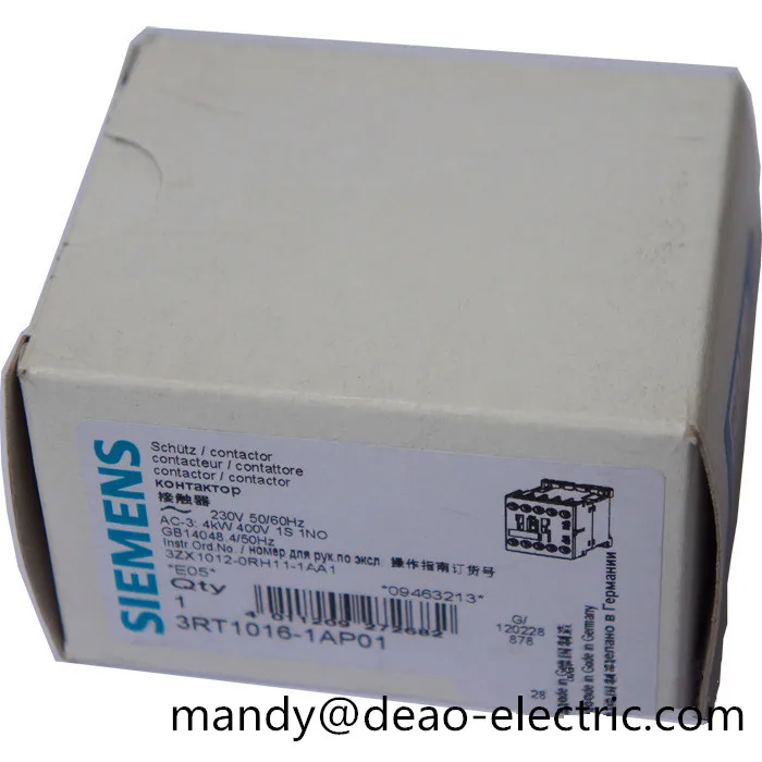 SIEMENS SIRIUS 3X Pzi CONTATTORE COD 3RH1131-1AP00 BOBINA 230V 50//60Hz