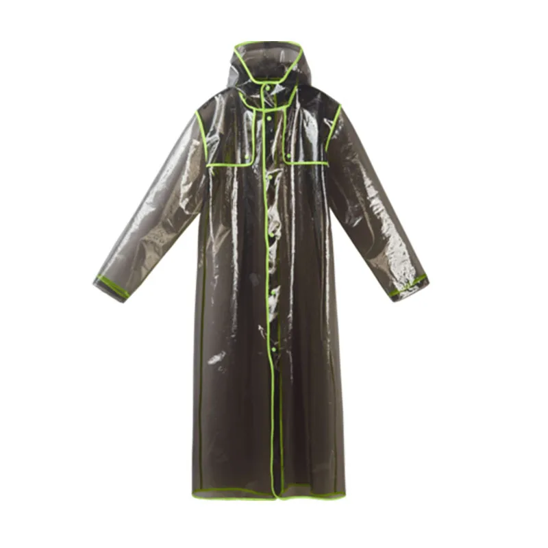 男性大人用の最新の透明ロングレインコート Buy 男性の透明レインコート 折りたたみレインコートポーチ 防水生地のためのレインコート Product On Alibaba Com