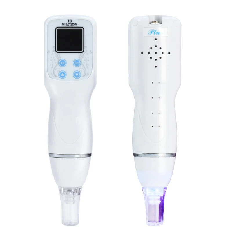 Microdermabrasion Machine Pore Tool Electric Facial Acne BlackHead Cleaner Remover Vacuum Dead Skin Diamond Peeling Machine